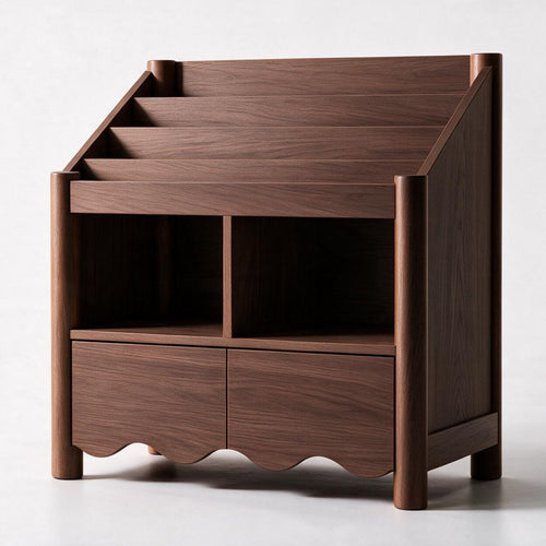 Cloudline Bookshelf Koyu Meşe