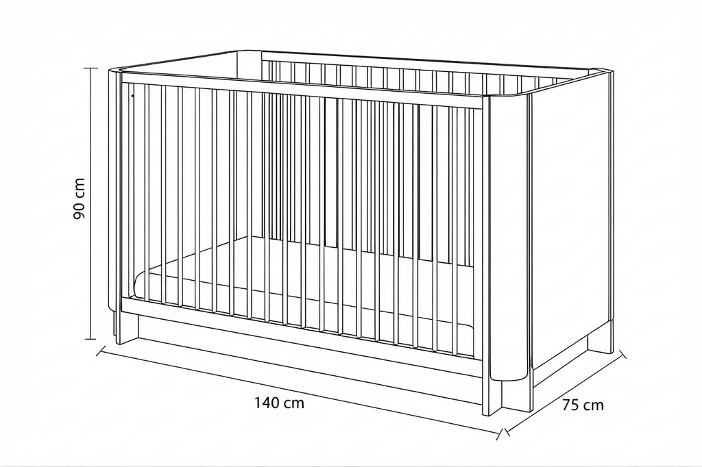 Mono Crib Mint