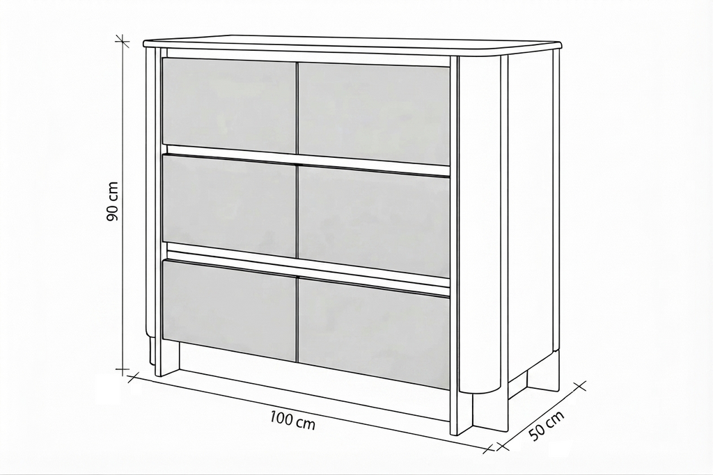 Mono Dresser Taupe