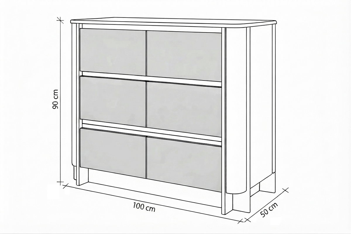 Mono Dresser Taupe