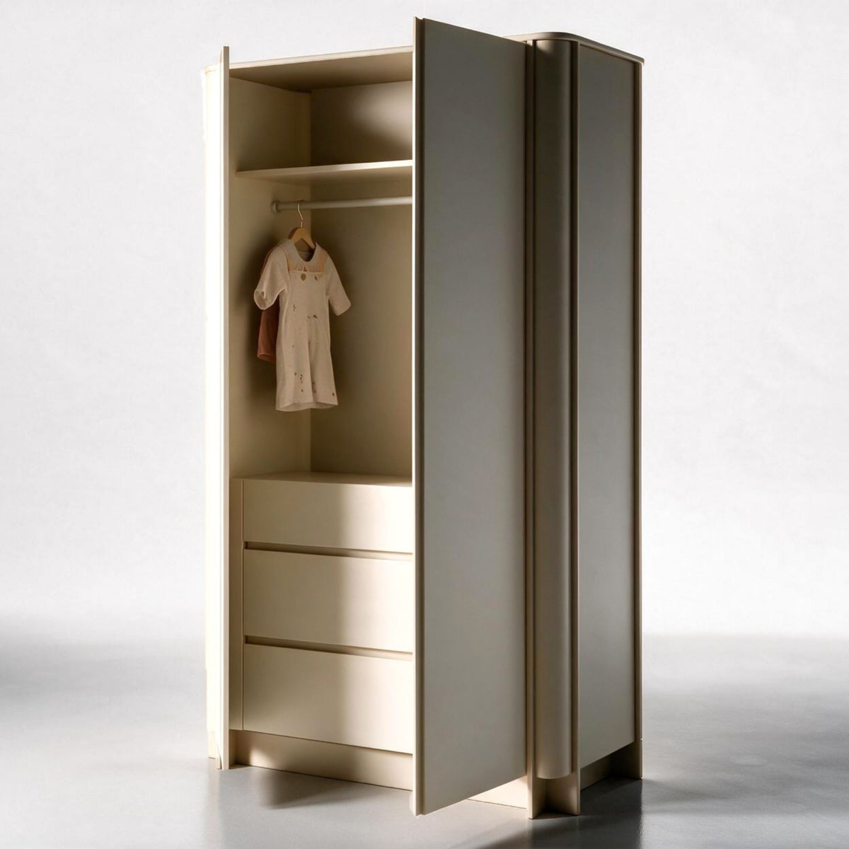 Mono Cabinet Taupe