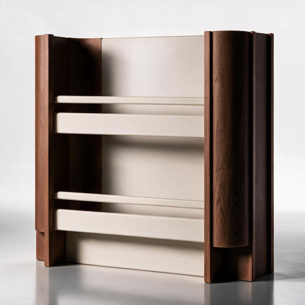 Mono Bookshelf Koyu Meşe