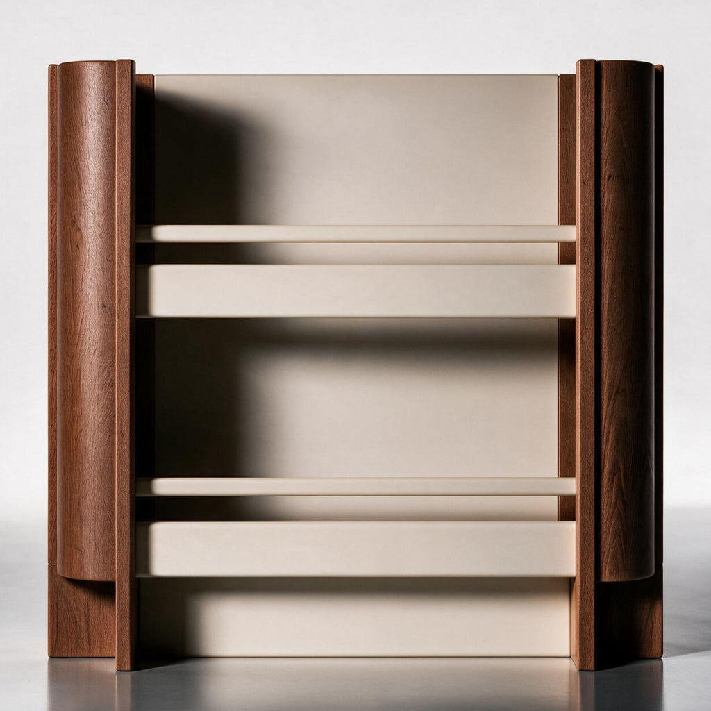 Mono Bookshelf Koyu Meşe