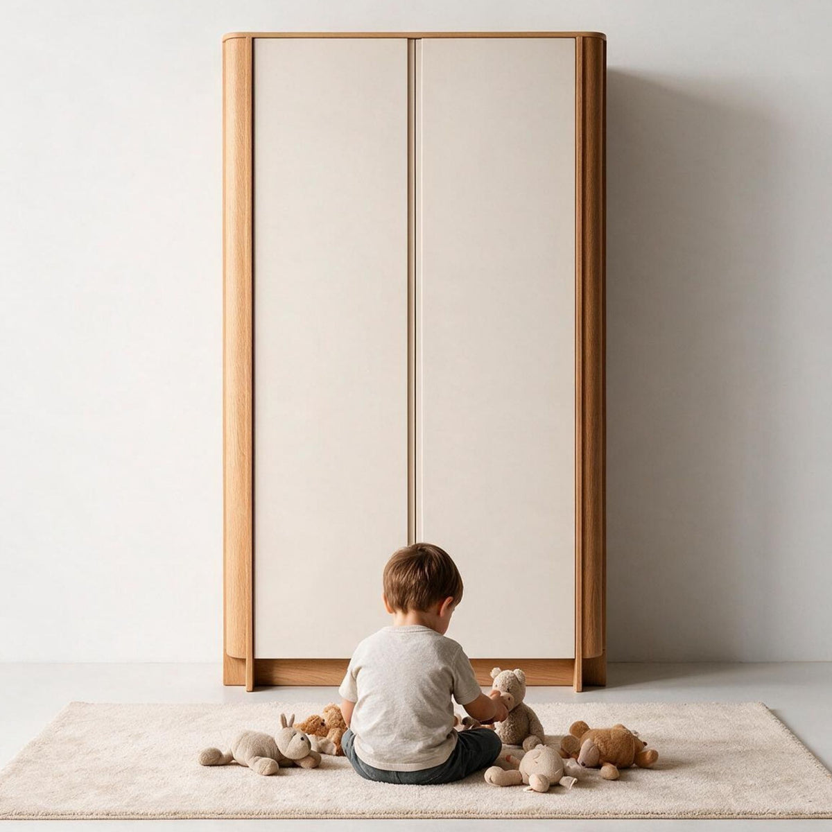 Mono Cabinet Koyu Meşe